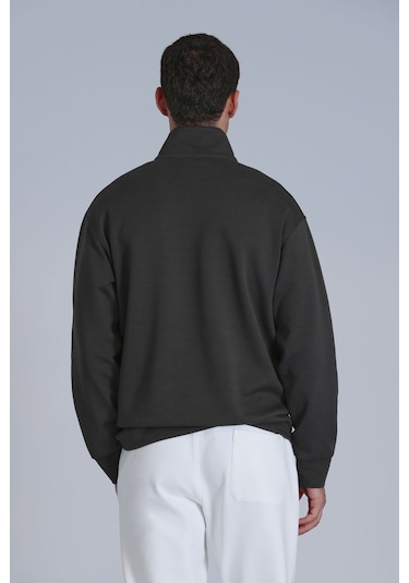 Lufian Howe Erkek Sweatshirt Haki Haki 112030142100630 Haki