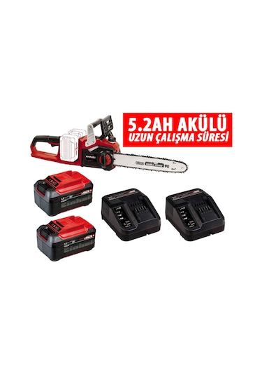 Einhell GE-LC 36/35 Li 36v 5.2 Ah Çift Akülü Kömürsüz Ağaç Kesme Motoru