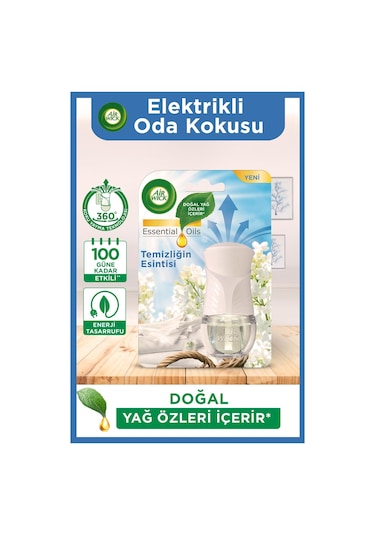 Air Wick Temizliğin Esintisi Elektrikli Oda Kokusu 20 ML + Cihaz