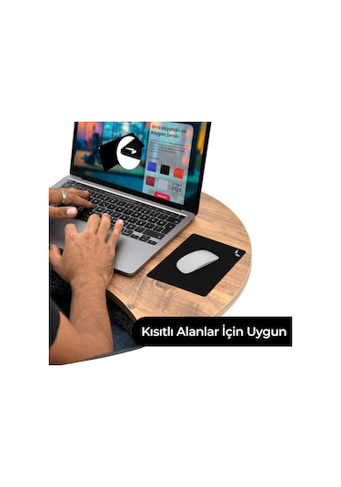 Golite Küçük Mouse Pad Siyah 18X22