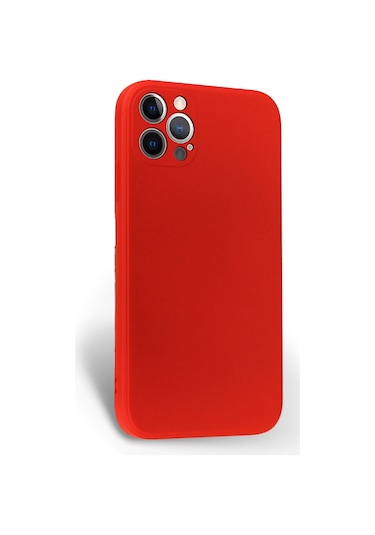 iPhone 12 Pro Kılıf Kamera Korumalı Lansman Silikon Kapak