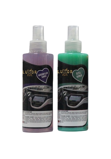 Luxor Kimya Böğürtlen Sakız ve Özel Oto Kokusu 2x200 ML