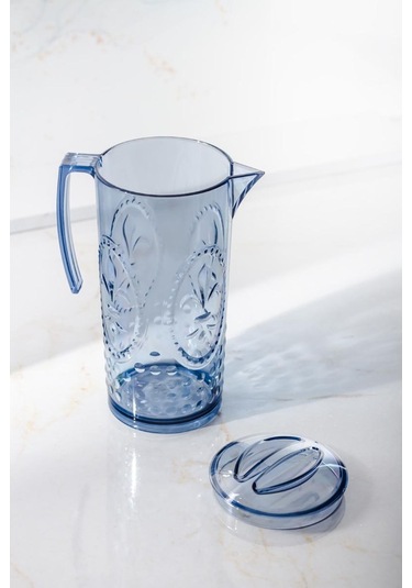 Akrilik Magic 2,3 Lt Lacivert Sürahi Cam Değildir