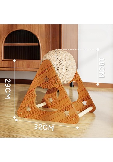 Suntek Kedi Tırmalama Topu Dikey Direği Ferret Chinchilla