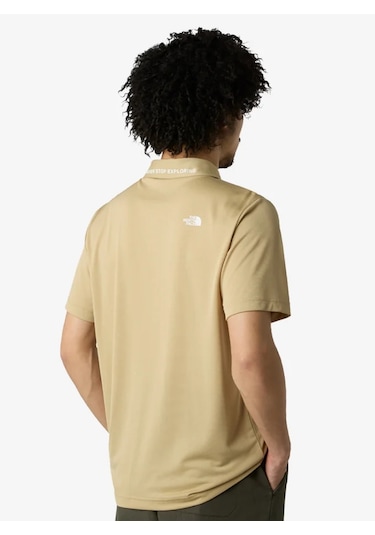 The North Face M Tanken Polo Erkek T-shirt Bej