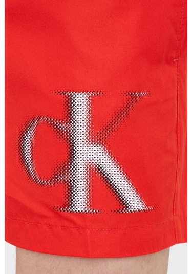 Calvin Klein Erkek Mayo Short KM0KM00800 XNE KIRMIZI Kırmızı