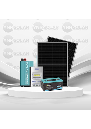 Ynr Solar Karavan 1000w Paket Sistem Lityum Akü