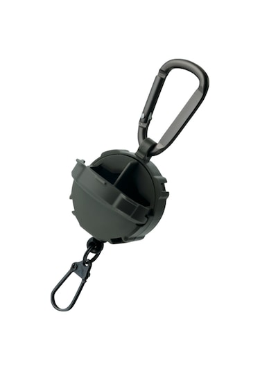 Daiichiseiko Carabiner Reel Micro Case F Green