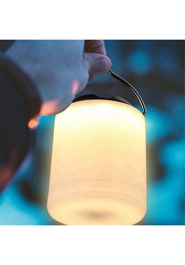 Tak-çalıştır Kamp El Lambası Süper Parlak Taşınabilir Gece Lambası, B Beyaz