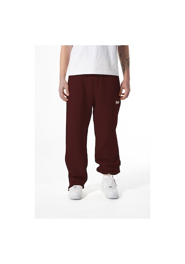 Flaw Atelier Baggy Eşofman Altı-28815 Bordo
