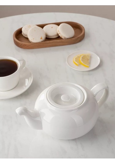 Kunstwerk 700 Ml Porselen Demlik Çaydanlık 92453454 Beyaz