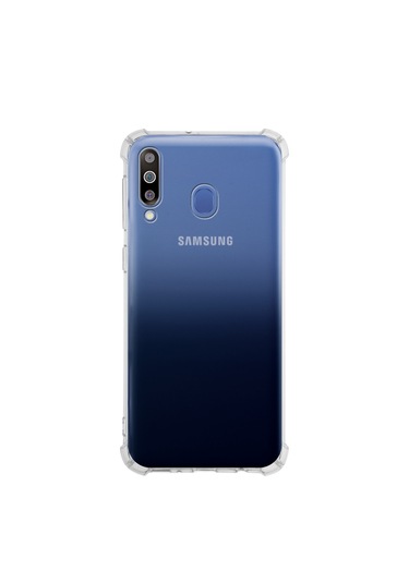 Samsung Galaxy Uyumlu M30 Köşe Korumalı Airbag Antishock Silikon Kapak