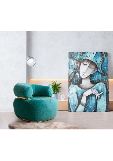 Most Volpe Berjer Silinebilir İthal Turkuaz Teddy Kumaş Evinize Turkuaz