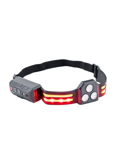 Şarj Edilebilir Kafa Lambası - Wison - Sensörlü - Şerit Cob Ledli Çok Renkli