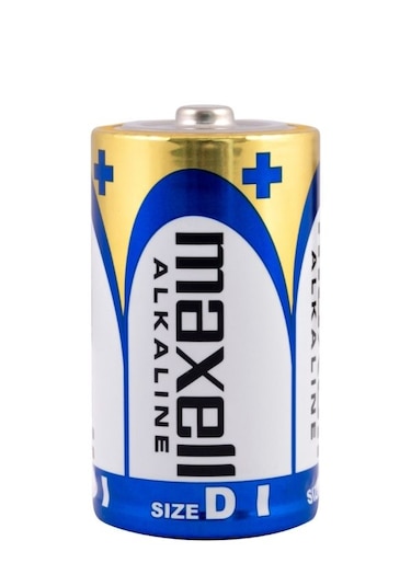 Maxell Lr20 Alkalin Pil  2 Adet Boyut- D