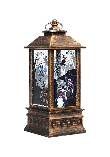 Suofeng Cadı Yarasa Kafatası Desenli Halloween Led Fener - İç Ve Dış Mekan Pilli Asılı Peri Işık Zinciri Ev Parti Bahçe Dekorasyon Diğer