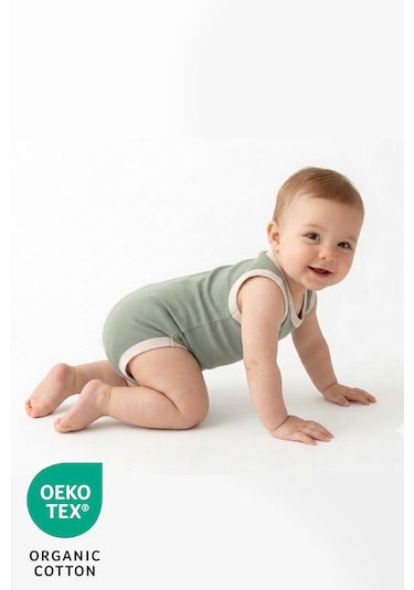 Luppinos Milena 3lü %100 Pamuk Bebek Atlet Set Çok Renkli