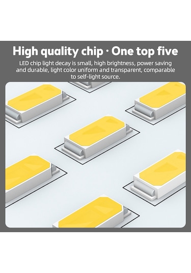 Mufunye 5 Kademeli Parlaklık Ayarlı Led Bitki Büyüme Işığı 8w 168led 82.6lm 8/12/16h Zamanlayıcılı Sera Hidroponik Sukulent 4 Çubuk