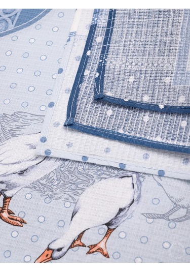 Kuz'kina Hatka 3'lü Mutfak Havlusu Seti 339052829 Mavi