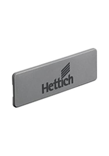 Innotech Kapak Kepi, Gri, Hettich Logolu, Plastik 5 Adet Diğer