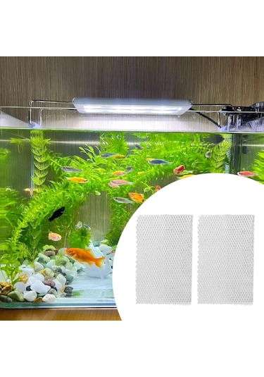 Suntek 2 Adet Akvaryum Filtresi Pamuk Multiuse Tatlı Su Tankı