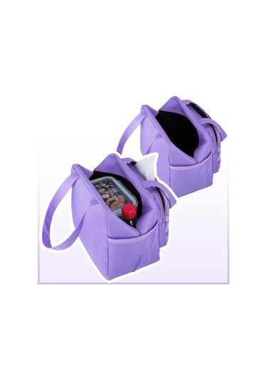 Aromee Anime Kuromi Öğle Yemeği Çantası Kadın Erkek Sızdırmaz Yemek Kabıkuromi