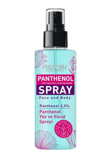 Procsin Panthenol Nemlendirici Ve Tazeleyici Yüz Vücut Spreyi 100 ML