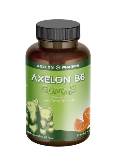 Axelon Gummy B6 60 Çiğnenebilir Jel Form