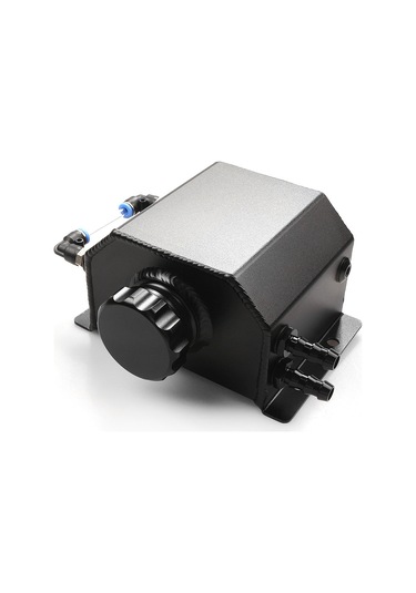 Symbee Alüminyum Motor Yağı Soğutma Kabı, 1l Siyah,通用tasarımlı,透气fonksiyonlu,改装araçlar İçin