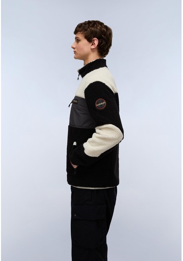 Napapijri Yupik Fz 3 Erkek Tam Fermuarlı Polar-30447 Siyah