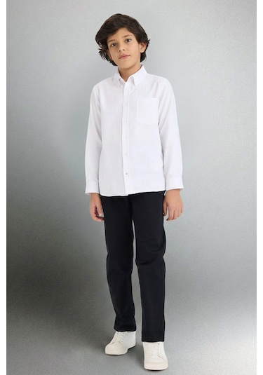 Defacto Erkek Çocuk Düz Paça Basic Düz Gabardin Pantolon X4224a626spbk81 Siyah-bk81 Defacto Erkek Çocuk Düz Paça Basic Düz Gabardin Pantolon X4224a626spbk81 Siyah-bk81