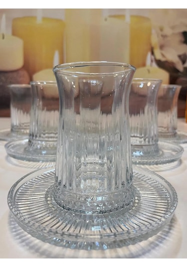 Müge 6'lı Çay Tabağı Diğer