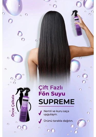 Çift Fazlı Supreme Kondisyoner Fön Suyu 400 Ml - Mrfs