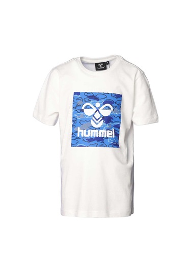 Hummel Adams Çocuk Tişört 911646-9003 Beyaz