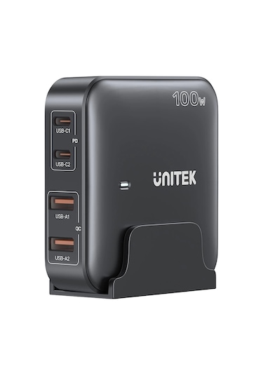 Unitek 100w Masaüstü Şarj İstasyonu Siyah P1229abk