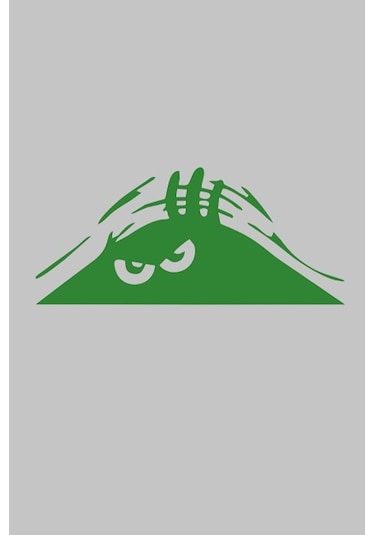 Bagajdan Bakan Adam Araç Oto Sticker (30X13,5 Cm)