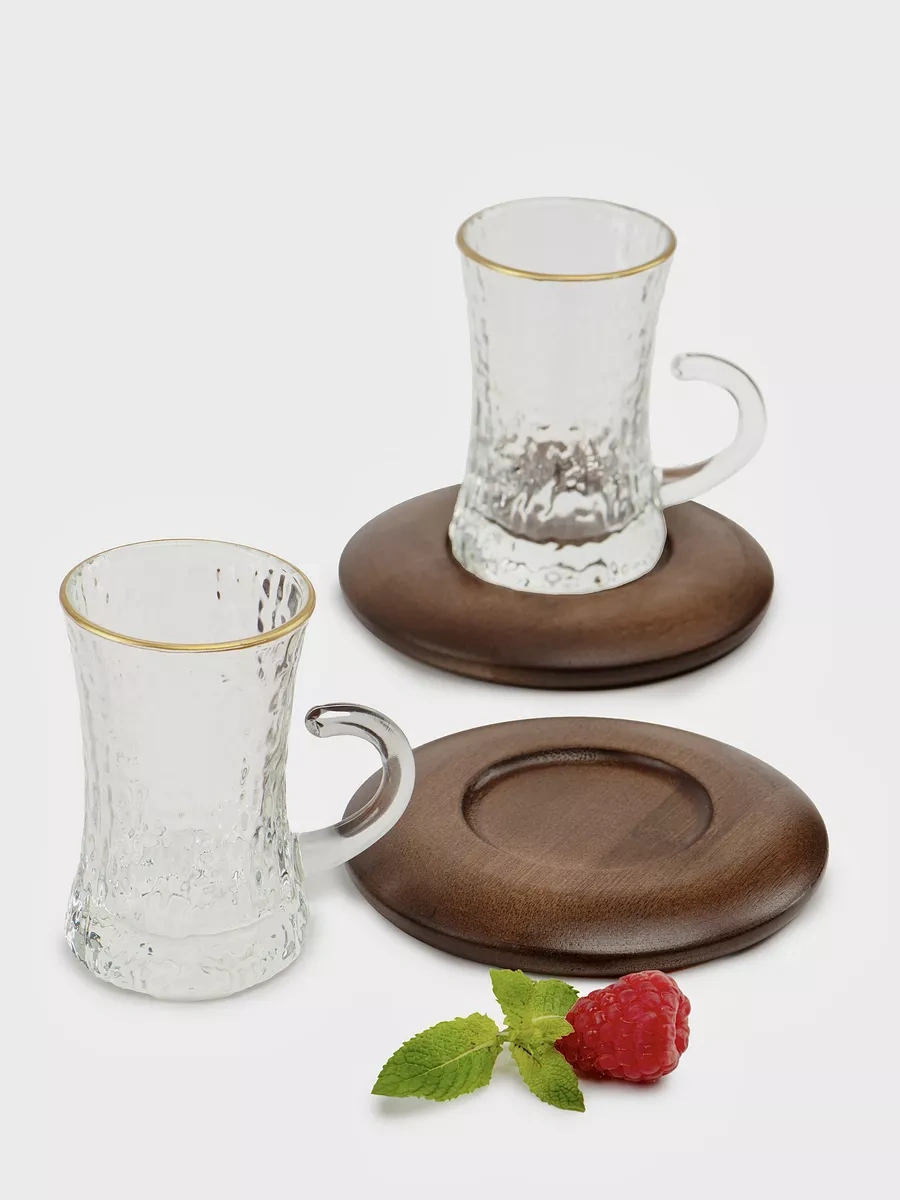 Comfy Craft Kahve Fincanları Ve Tabaklar, Türk Çay Bardakları 243062006 Kahverengi