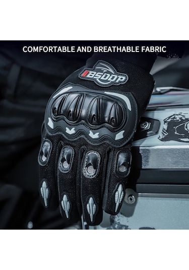 Padalink Bsddp Motosiklet Eldivenleri - Nefes Alabilir, Anti-slip, Darbeye Dayanıklı, 4 Mevsim Kullanım