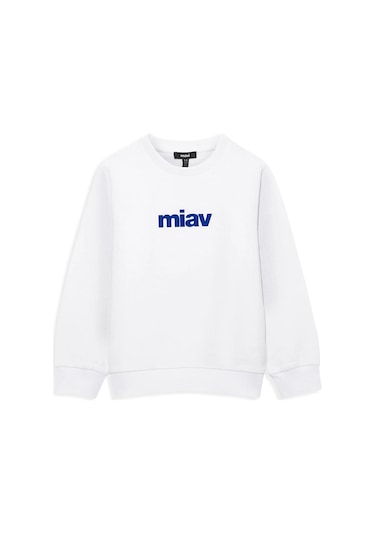 Mavi Erkek Çocuk Sweat 6610031-620 Beyaz Beyaz