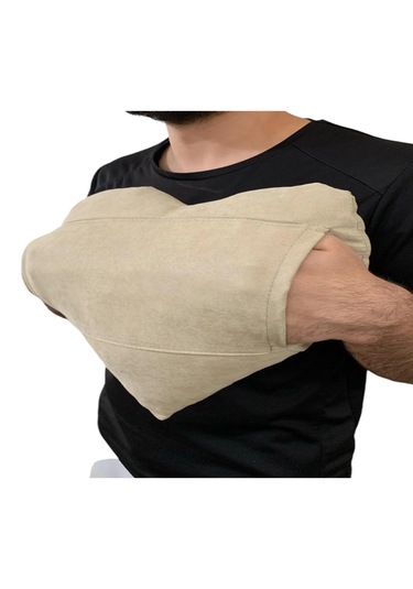 Ozclife Premium Cepli Kalp Yastığı - Bej