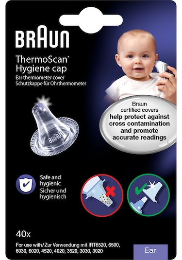 Braun LF 40 Ateş Ölçer Yedek Filtre 40'lı