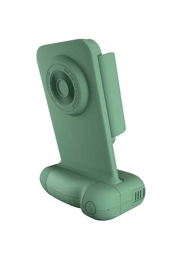 Pazly Manyetik Dönen Telefon Tutucu 15w Kablosuz Hızlı Şarj, Bluetooth Kumandalı, Video Çekim Ve Canlı Yayın Aksesuarı/