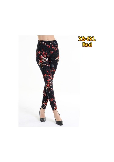 Kırmızı Bayan Mavi Kelebek Baskılar Streç Yoga Tayt Spor Koşu Spor Salonu Spor Aktif Pantolon Kırmızı Kırmızı Bayan Mavi Kelebek Baskılar Streç Yoga Tayt Spor Koşu Spor Salonu Spor Aktif Pantolon Kırmızı