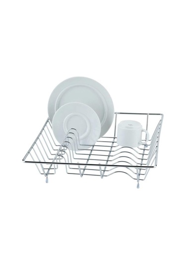 Wenko Bulaşılık Metal 35 X 9 X 35 Cm, Gümüş