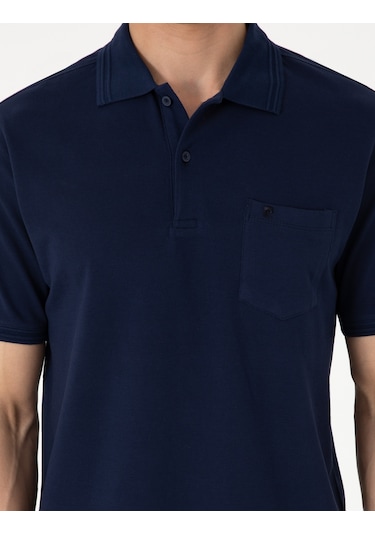 Pierre Cardin Erkek Lacivert Tişört Basic 50306552-vr033 Lacivert