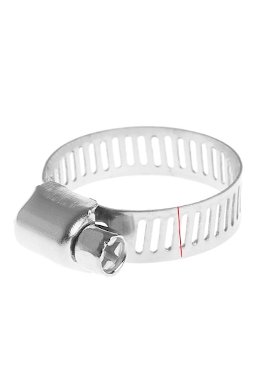 10'lu Paslanmaz Krom Hortum Kelepçesi. Seri 20-32 Mm
