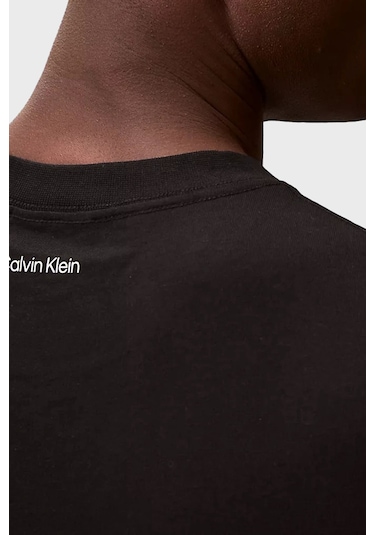 Calvin Klein Erkek T Shirt Lv04rf818g Ub1 Siyah