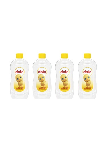 Dalin Etkin Nemlendirici Bebek Yağı 4 x 500 ML