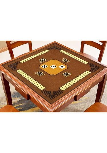 Suntek Mahjongg Mat Kaymaz Mahjong Aksesuarları Kart