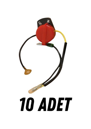 10 Adet Su Motoru Devre Start/stop Güç On/off Anahtarı